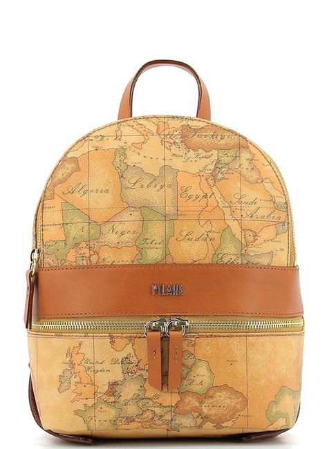 ALVIERO MARTINI PRIMA CLASSE Geo Classic Schulterrucksack NATÜRLICH - Damentaschen