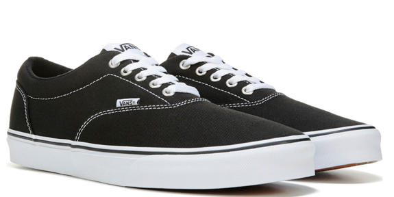 VANS Sneakers DOHENY, auf Leinwand SCHWARZ-WEISS - Herrenschuhe