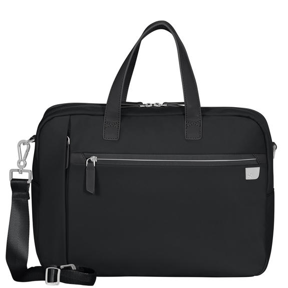 SAMSONITE Eco Wave Handtasche, mit Schultergurt, 15,6 "PC-Halterung SCHWARZ - Arbeitstaschen