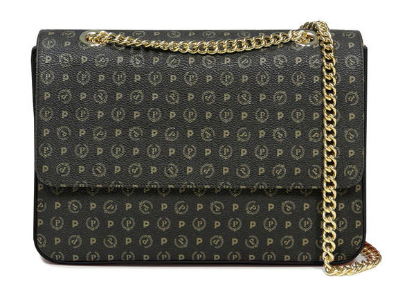 POLLINI HERITAGE CLASSIC Umhängetasche, Umhängetasche Schwarz - Damentaschen