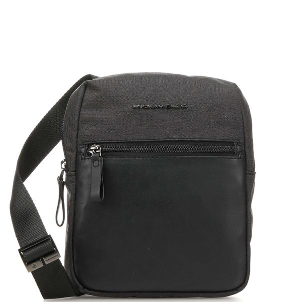 PIQUADRO TIROS Tasche für iPad Mini / mini2 / mini3 Schwarz - Umhängetaschen Herren