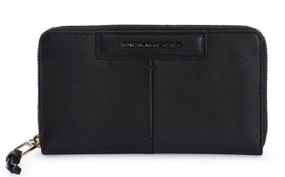 PIQUADRO Portafoglio SPRITZEN Schwarzer Sand - Umhängetaschen Herren