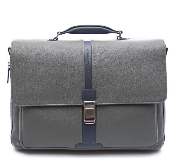 PIQUADRO X1 PC-Aktentasche 15,6 " GRAU - Arbeitstaschen