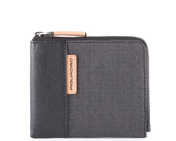 PIQUADRO  SCHULD Brieftasche Schwarz - Brieftaschen Herren
