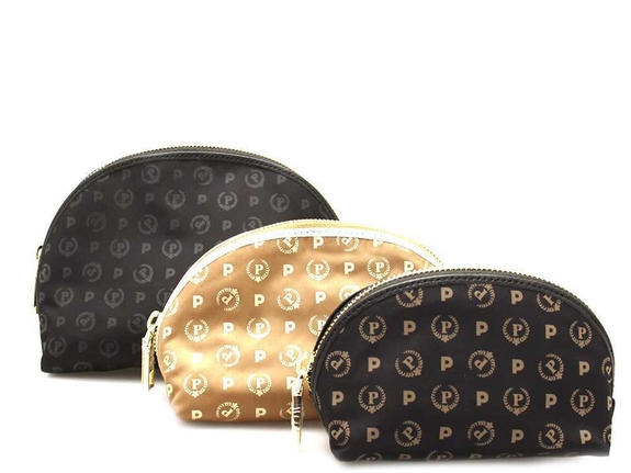 POLLINI  HERITAGE SOFT Tris Necessaire Platin - Etuitaschen &amp; Necessaire