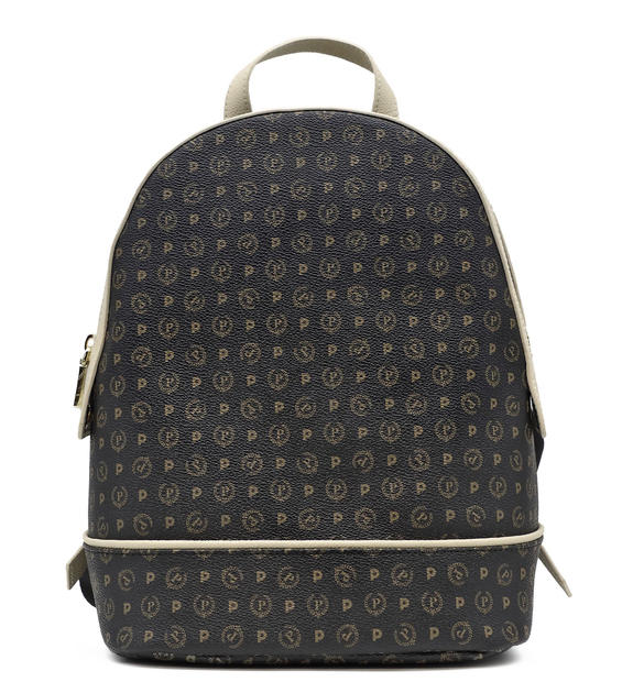 POLLINI HERITAGE CLASSIC Rucksack schwarz / elfenbein - Damentaschen
