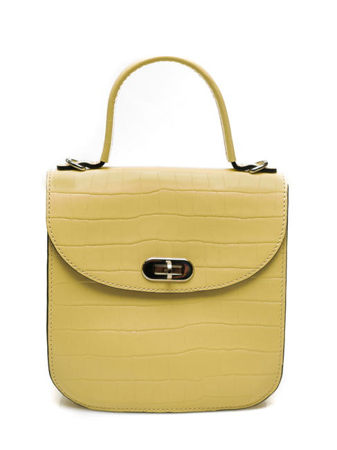 COCCINELLE GREEZ CROCO GREEZ CROCO Mini Bag von Hand, mit Schultergurt SEIFE - Damentaschen