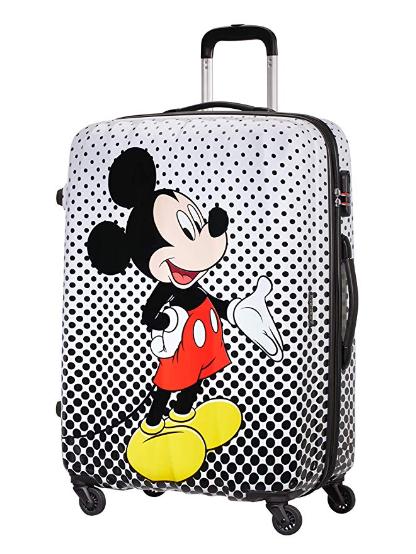AMERICAN TOURISTER DISNEY LEGENDS Trolley mittlerer Größe MICKEY-MAUS-POLKA-PUNKT - Harte Trolleys