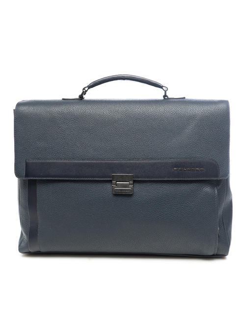PIQUADRO  FEELS 15,6 "PC-Aktentasche Blau - Arbeitstaschen
