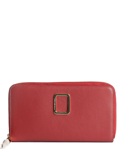 PIQUADRO FREEDOM  Ledergeldbörse ROT - Brieftaschen Damen