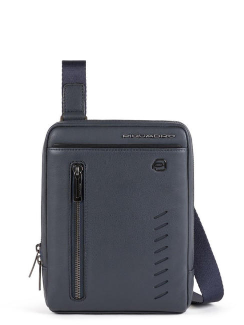 PIQUADRO  NABUCCO Mini Ipad Tasche 7,9 " Blau - Umhängetaschen Herren