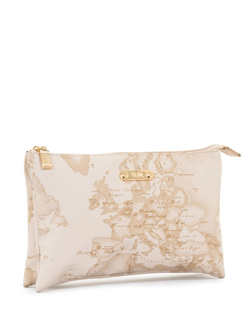 ALVIERO MARTINI PRIMA CLASSE GEO Mittlerer Beutel Beige / Metallic-Gold - Etuitaschen &amp; Necessaire