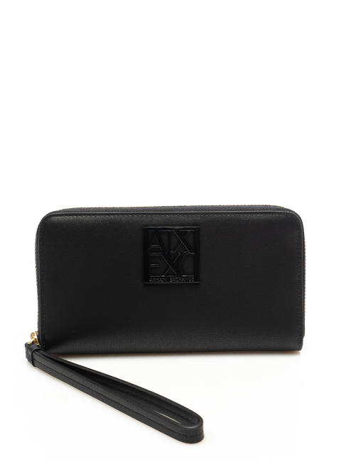 ARMANI EXCHANGE Geldbörse ZIP AROUND Mit Polsierina Schwarz - Brieftaschen Damen