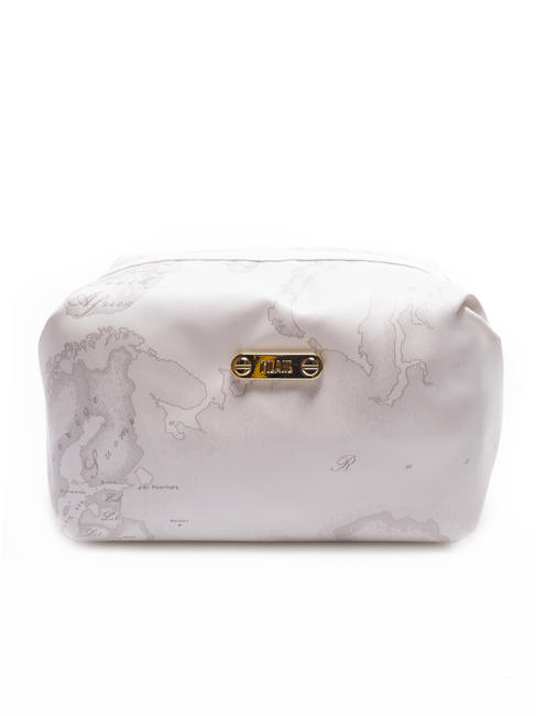 ALVIERO MARTINI PRIMA CLASSE GEO Mittelquadratische Schönheit Weiß / Metallic-Gold - Beauty-Case