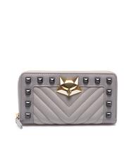 BRACCIALINI TUA ICONS Brieftasche mit Rei&szlig;verschluss grau - Damentaschen - 1