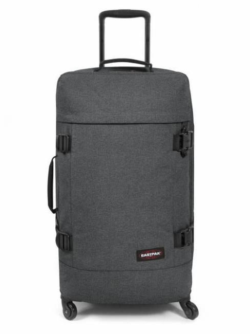 EASTPAK TRANS 4 Trolley mittlerer Größe SchwarzDenim - Halbharte Trolleys