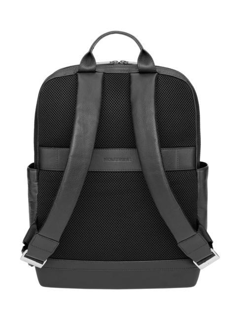 Rucksack MOLESKINE CLASSIC-Linie, 15 "PC-Geh&auml;use, in Leder Schwarz - PC-Rucks&auml;cke