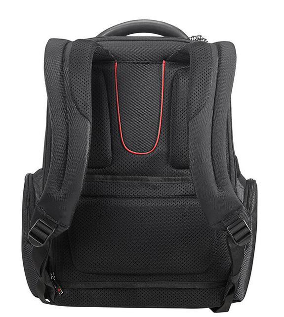 Rucksack PRO-DLX-Modell, 15,6-Zoll-PC-Anschluss SCHWARZ - PC-Rucks&auml;cke