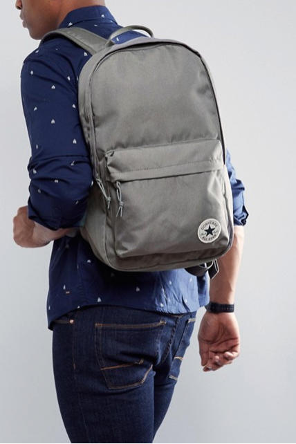Zaino EDC-Modell, 15 "PC-Halter kaltes Grau - Rucks&auml;cke f&uuml;r Schule &amp; Freizeit