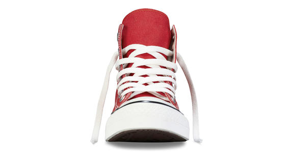 All Star High Top CHUCK TAYLOR, auf Leinwand ROT - Schuhe Unisex