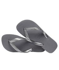 HAVAIANAS TOP TIRAS TOP TIRAS Stahlgrau - Damenschuhe - 4