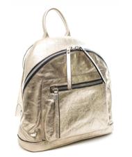 NICOLI Laminato M Rucksack, hergestellt in Italien Platin - Damentaschen - 3