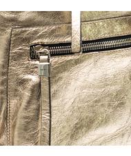 NICOLI Laminato M Rucksack, hergestellt in Italien Platin - Damentaschen - 4