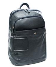 PIQUADRO VIBE OUT Lederrucksack, 15,6 "PC-Halterung Blau - PC-Rucks&auml;cke - 2