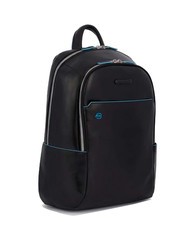 PIQUADRO Rucksack Linie BLUE SQUARE, aus Leder Schwarz - PC-Rucks&auml;cke - 2