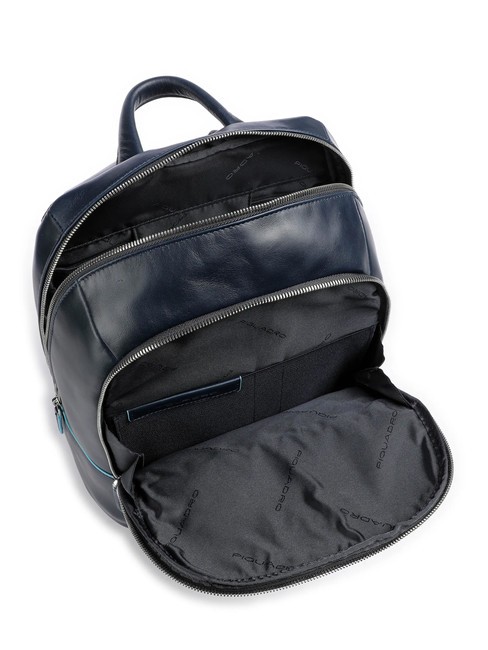 Rucksack Linie BLUE SQUARE, aus Leder Blau - PC-Rucks&auml;cke