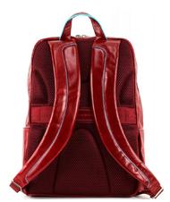 PIQUADRO Rucksack Linie BLUE SQUARE, aus Leder ROT - PC-Rucks&auml;cke - 3