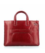 PIQUADRO Ordner BLUE SQUARE, 15,6" PC-Halter, erweiterbar ROT - Arbeitstaschen - 5