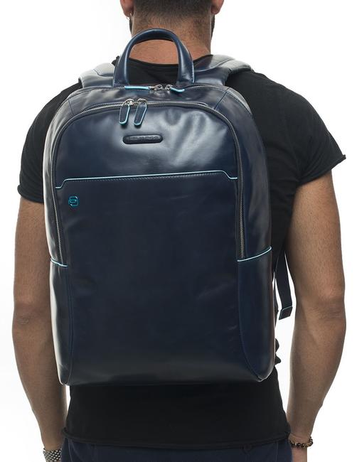 BLUE SQUARE 15,6 "Laptop-Rucksack Blau - PC-Rucks&auml;cke