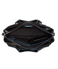 PIQUADRO Ordner BLUE SQUARE, aus Leder, 14 "PC-Halter Schwarz - Arbeitstaschen - 2