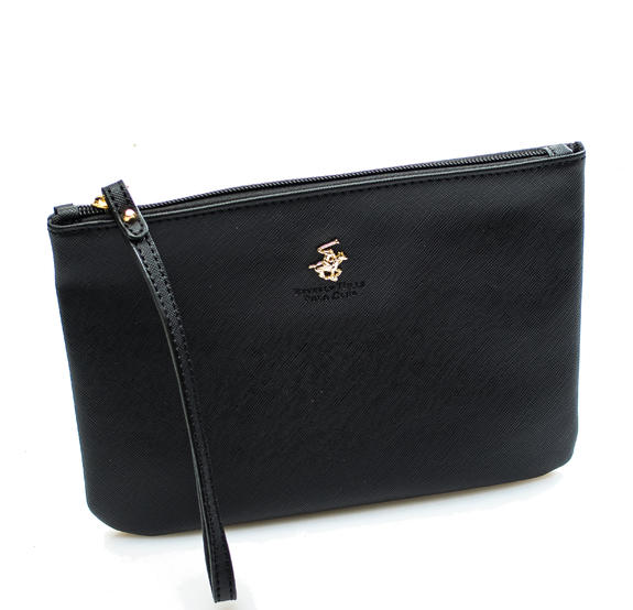  Clutch mit Manschette Schwarz - Damentaschen