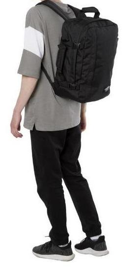 CLASSIC 36L Underseater Reiserucksack absolutschwarz - Rucks&auml;cke f&uuml;r Schule &amp; Freizeit