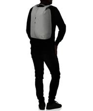 SAMSONITE SECURIPAK  Rucksack mit Diebstahlsicherung, 15,6" PC-Halterung grau - PC-Rucks&auml;cke - 9