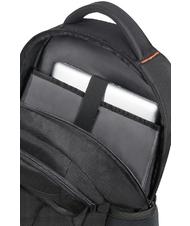 AMERICAN TOURISTER Zaino AT WORK, 17,3 "Tablet und PC-Halterung SCHWARZ / ORANGE - PC-Rucks&auml;cke - 6