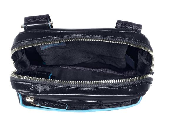 B&uuml;rste BLUE SQUARE, Tablet-Halter, aus Leder Blau - Umh&auml;ngetaschen Herren