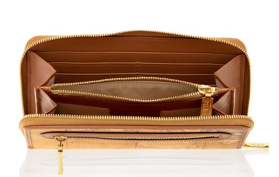 Geldb&ouml;rse GEO CLASSIC, Zip Around, ultrad&uuml;nn NAT&Uuml;RLICH - Brieftaschen Damen