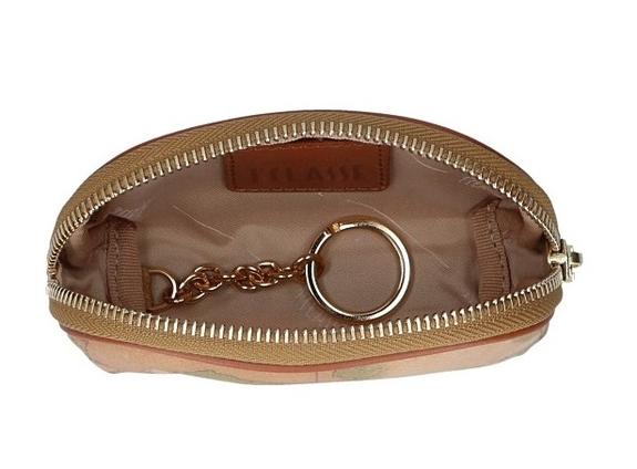 ALVIERO MARTINI 1 ^ CLASS Schl&uuml;sseletui mit GEO CLASSIC-Aufdruck NAT&Uuml;RLICH - Etuitaschen &amp; Necessaire