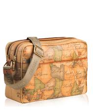 ALVIERO MARTINI PRIMA CLASSE New Basic Umh&auml;ngetasche, Geo Classic-Print - Damentaschen