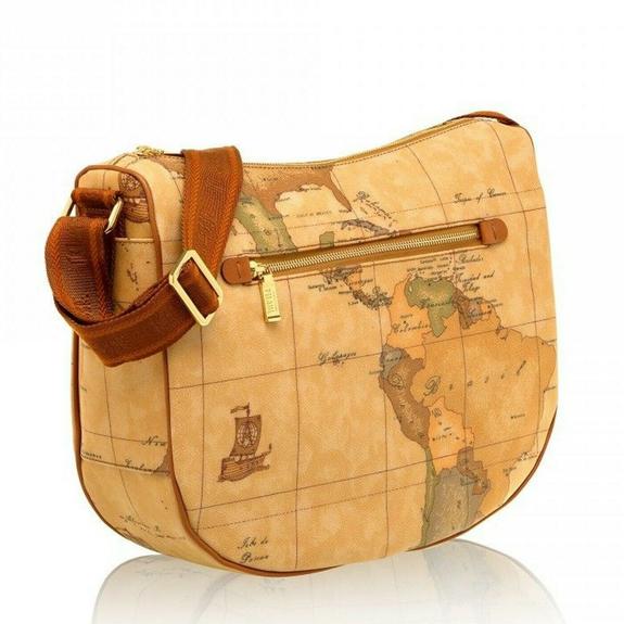 ALVIERO MARTINI 1 ^ CLASS GEO CLASSIC, Umh&auml;ngetasche NAT&Uuml;RLICH - Damentaschen