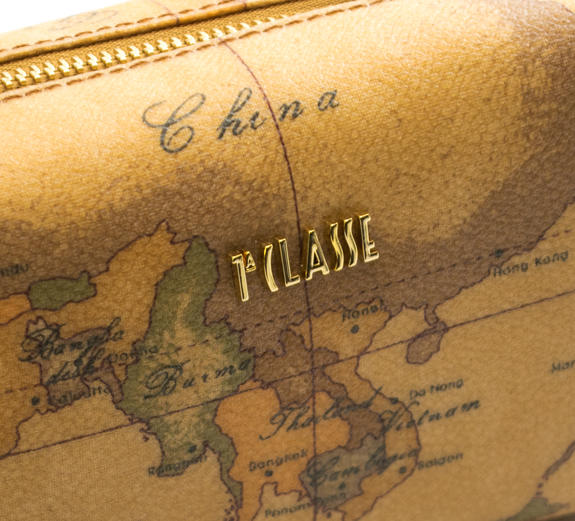 ALVIERO MARTINI 1 ^ CLASS GEO CLASSIC Drucknecessaire NAT&Uuml;RLICH - Etuitaschen &amp; Necessaire