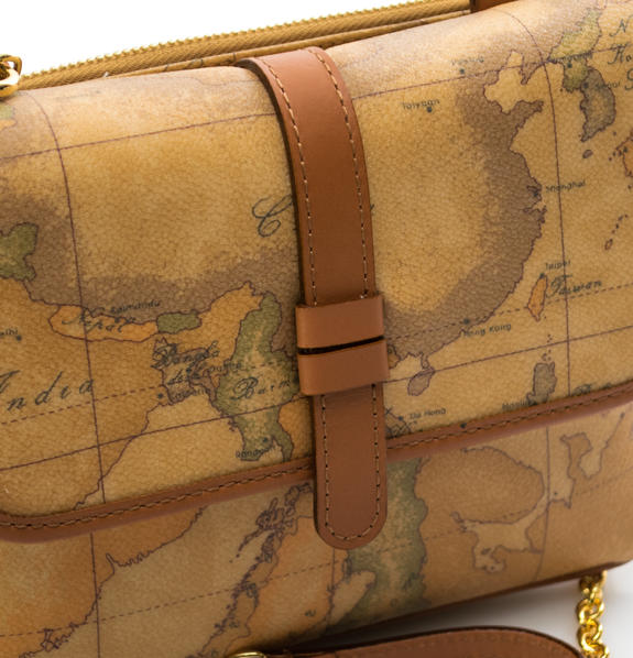 Geo Classic Tasche mit abnehmbarem Schulterriemen NAT&Uuml;RLICH - Damentaschen