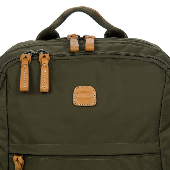 Zaino X TRAVEL BUSINESS, 15 "PC-Halterung Olive - PC-Rucks&auml;cke