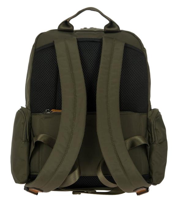 Zaino X TRAVEL BUSINESS, 15 "PC-Halterung Olive - PC-Rucks&auml;cke
