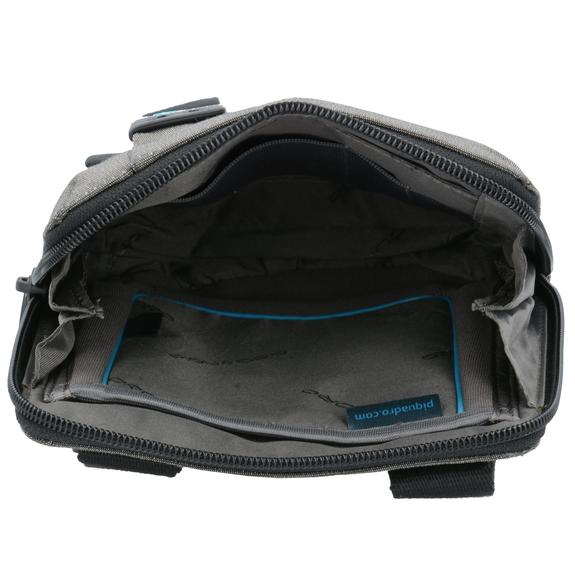 B&uuml;rste P16-Linie CHEVRON / GRAU - Umh&auml;ngetaschen Herren