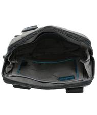 PIQUADRO B&uuml;rste P16-Linie CHEVRON / GRAU - Umh&auml;ngetaschen Herren - 5