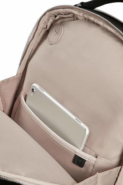 ZALIA 2.0 Schulterrucksack, 15,6 "PC-Halterung SCHWARZ - PC-Rucks&auml;cke